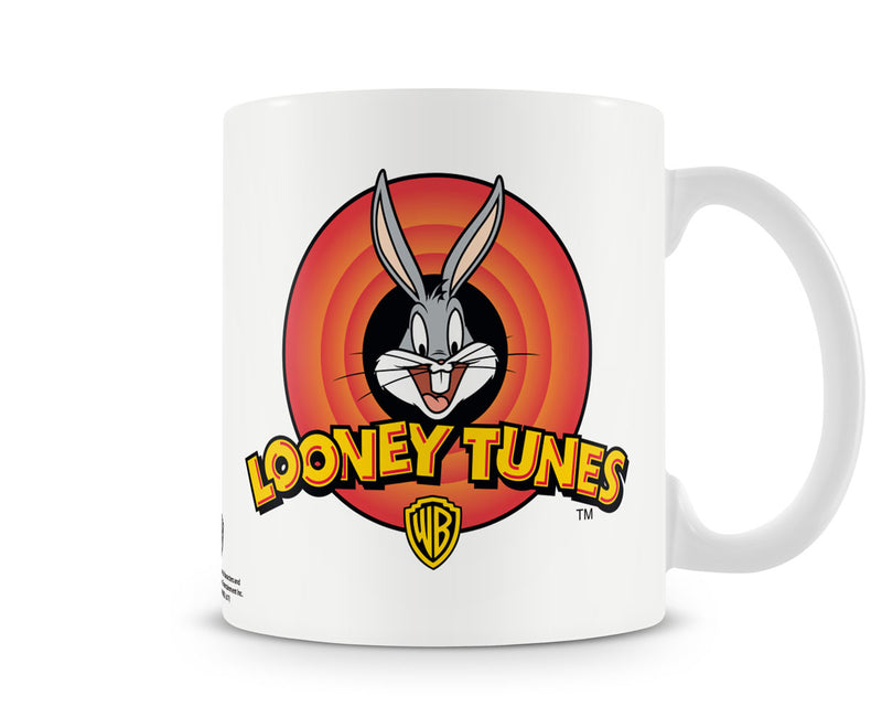 Looney tunes cartoon animated film series white coffee mug cup