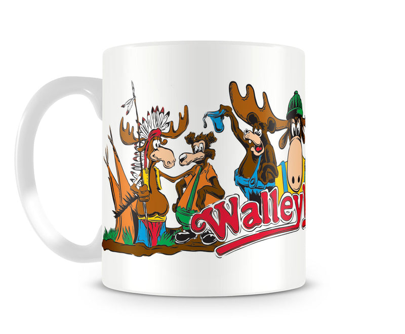 National lampoon's vacation walley world white film coffee mug cup