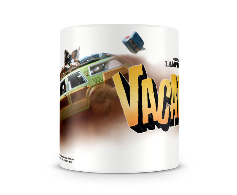 National lampoon's vacation white film coffee mug cup