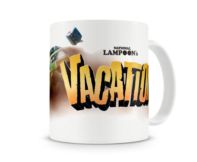 National lampoon's vacation white film coffee mug cup