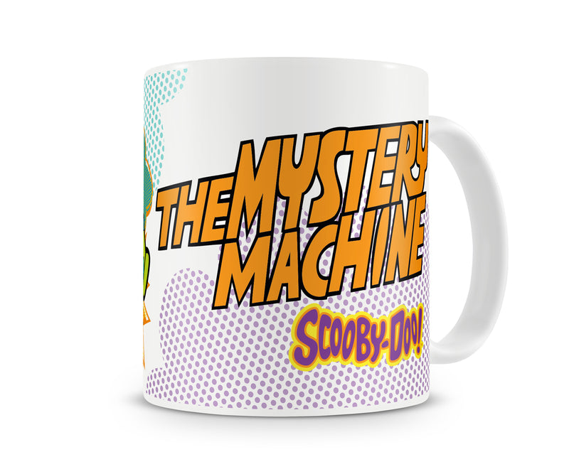 Scooby doo the mystery machine tv series cartoon white coffee mug cup