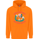 Wakeboarder Water Sports Wakeboarding Childrens Kids Hoodie Orange