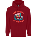Wakeboarder Water Sports Wakeboarding Childrens Kids Hoodie Red