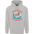 Wakeboarder Water Sports Wakeboarding Childrens Kids Hoodie Sports Grey