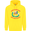 Wakeboarder Water Sports Wakeboarding Childrens Kids Hoodie Yellow