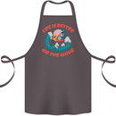 Wakeboarder Water Sports Wakeboarding Cotton Apron 100% Organic Dark Grey