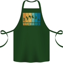 Wakeboarder Water Sports Wakeboarding Cotton Apron 100% Organic Forest Green