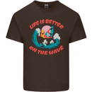 Wakeboarder Water Sports Wakeboarding Kids T-Shirt Childrens Chocolate