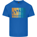 Wakeboarder Water Sports Wakeboarding Kids T-Shirt Childrens Royal Blue