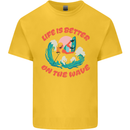 Wakeboarder Water Sports Wakeboarding Kids T-Shirt Childrens Yellow