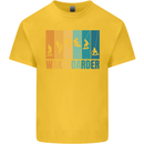 Wakeboarder Water Sports Wakeboarding Kids T-Shirt Childrens Yellow