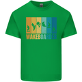 Wakeboarder Water Sports Wakeboarding Mens Cotton T-Shirt Tee Top Irish Green