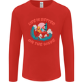 Wakeboarder Water Sports Wakeboarding Mens Long Sleeve T-Shirt Red