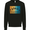 Wakeboarder Water Sports Wakeboarding Mens Sweatshirt Jumper Black