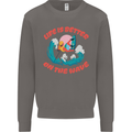 Wakeboarder Water Sports Wakeboarding Mens Sweatshirt Jumper Charcoal