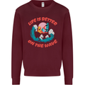 Wakeboarder Water Sports Wakeboarding Mens Sweatshirt Jumper Maroon
