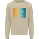 Wakeboarder Water Sports Wakeboarding Mens Sweatshirt Jumper Sand