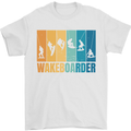 Wakeboarder Water Sports Wakeboarding Mens T-Shirt Cotton Gildan White