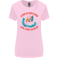 Wakeboarder Water Sports Wakeboarding Womens Wider Cut T-Shirt Light Pink