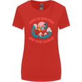 Wakeboarder Water Sports Wakeboarding Womens Wider Cut T-Shirt Red