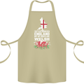 Wales My Roots Are Scottish Cotton Apron 100% Organic Khaki