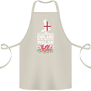 Wales My Roots Are Scottish Cotton Apron 100% Organic Natural