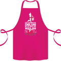 Wales My Roots Are Scottish Cotton Apron 100% Organic Pink