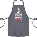 Wales My Roots Are Scottish Cotton Apron 100% Organic Steel