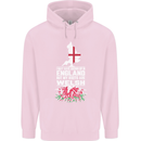 Wales My Roots Are Scottish Mens 80% Cotton Hoodie Light Pink