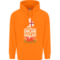 Wales My Roots Are Scottish Mens 80% Cotton Hoodie Orange