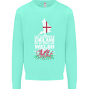 Wales My Roots Are Scottish Mens Sweatshirt Jumper Peppermint