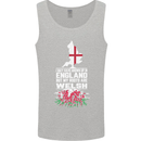Wales My Roots Are Scottish Mens Vest Tank Top Sports Grey