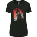 Wandering Gladiator Spartan Bodybuilding MMA Womens Wider Cut T-Shirt Black