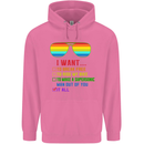 Want to Break Free Ride My Bike Funny LGBT Childrens Kids Hoodie Azalea