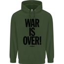 War Is Over if You Want It John Lennon Childrens Kids Hoodie Forest Green