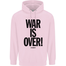 War Is Over if You Want It John Lennon Childrens Kids Hoodie Light Pink