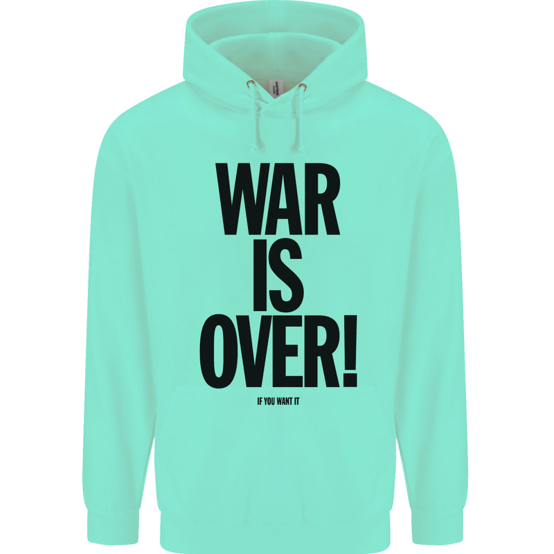 War Is Over if You Want It John Lennon Childrens Kids Hoodie Peppermint