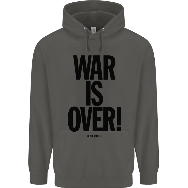 War Is Over if You Want It John Lennon Childrens Kids Hoodie Storm Grey
