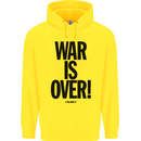 War Is Over if You Want It John Lennon Childrens Kids Hoodie Yellow