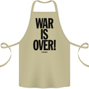 War Is Over if You Want It John Lennon Cotton Apron 100% Organic Khaki