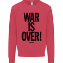 War Is Over if You Want It John Lennon Kids Sweatshirt Jumper Heliconia