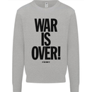 War Is Over if You Want It John Lennon Kids Sweatshirt Jumper Sports Grey