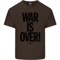War Is Over if You Want It John Lennon Kids T-Shirt Childrens Chocolate