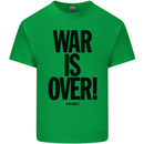 War Is Over if You Want It John Lennon Kids T-Shirt Childrens Irish Green