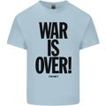 War Is Over if You Want It John Lennon Kids T-Shirt Childrens Light Blue