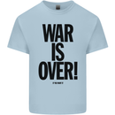 War Is Over if You Want It John Lennon Kids T-Shirt Childrens Light Blue