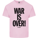 War Is Over if You Want It John Lennon Kids T-Shirt Childrens Light Pink