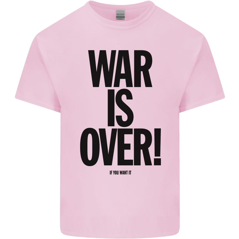 War Is Over if You Want It John Lennon Kids T-Shirt Childrens Light Pink