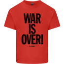 War Is Over if You Want It John Lennon Kids T-Shirt Childrens Red