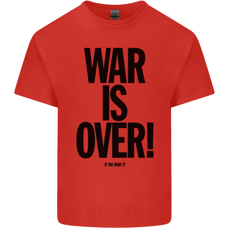 War Is Over if You Want It John Lennon Kids T-Shirt Childrens Red